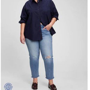 18 Long - Mid Rise Girlfriend Jeans